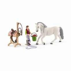 Schleich 42389 Manege Met Ruiter En Paarden Horse Club -Trendy Speelgoedwinkel schleich 42389 manege met ruiters en paarden 4