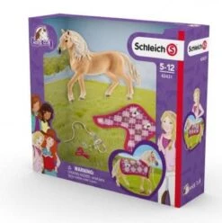Schleich 42431 Sofia’s Modecreatie Andalusiër Met Deken HorseClub -Trendy Speelgoedwinkel schleich 42431 paard met deken halster 3