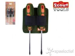 Scout 19427 Schroevendraaierset +gordelhouder Scouting Outdoor -Trendy Speelgoedwinkel schroevendraaierset scout 19427 1