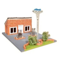 Bouwdoos Teifoc T2200 – Tankstation -Trendy Speelgoedwinkel teifoc t2200 tankstation 2 1