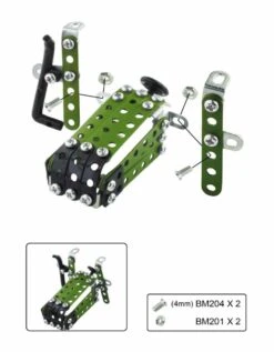 Tronico Micro Fendt 800 Vario Met Aanhanger – 1 : 64 -Trendy Speelgoedwinkel tractor fendt 880 vario tronico micro 09520 3