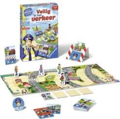 Veilig In Het Verkeer Kinderspel Ravensburger Spellen -Trendy Speelgoedwinkel veilig in het verkeer ravensburger leerspel 2